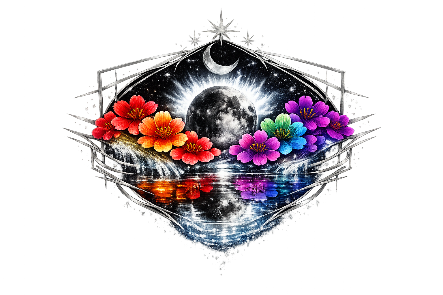 Splash of color