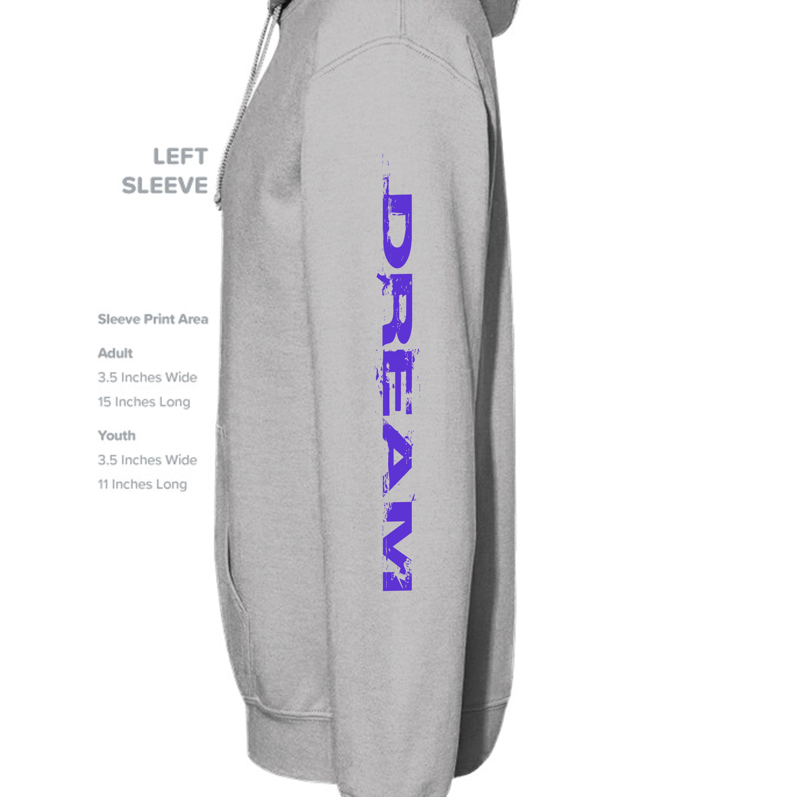 Grey Heather - IND280SL - SLEEVE_LEFT
