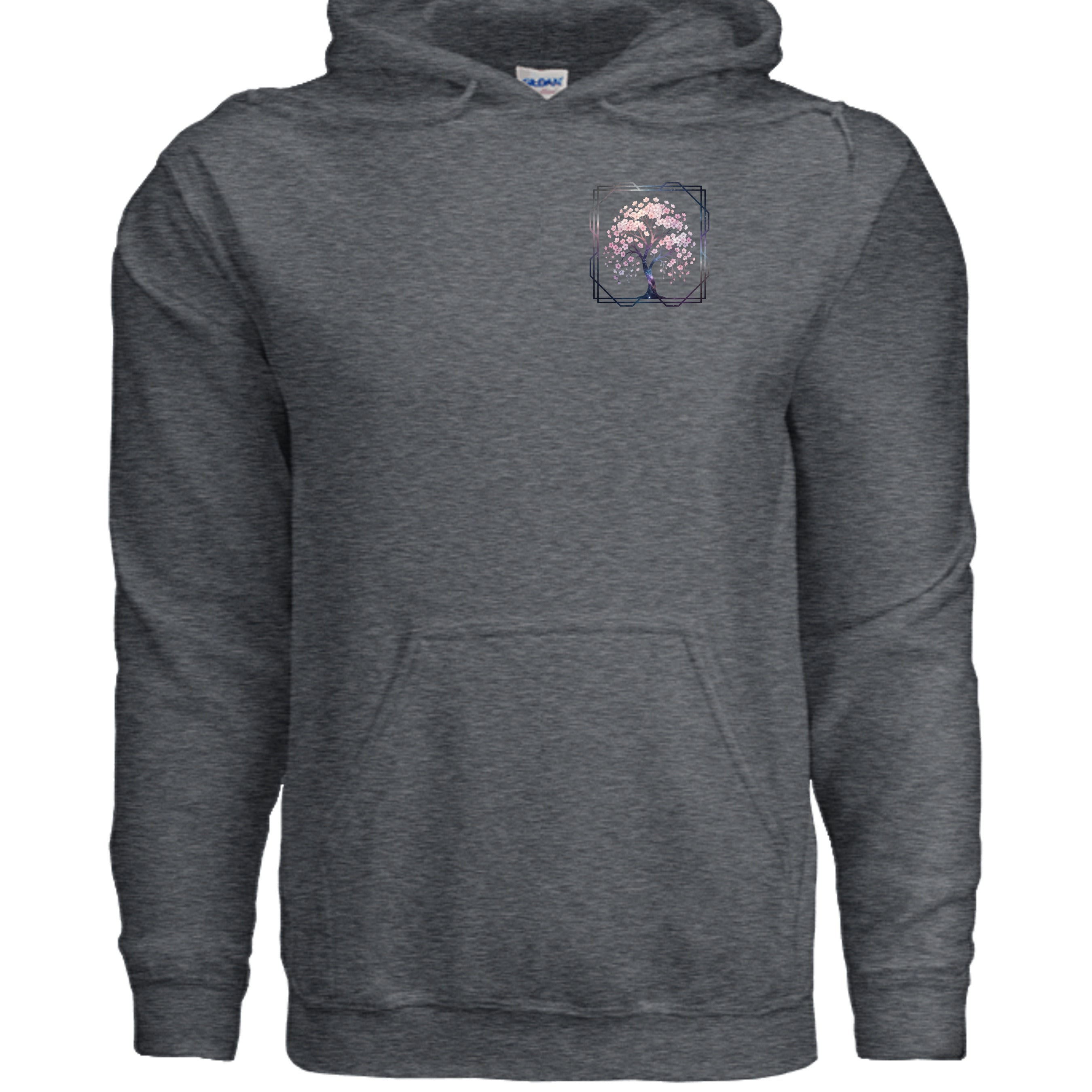DARK HEATHER - G185 - FRONT