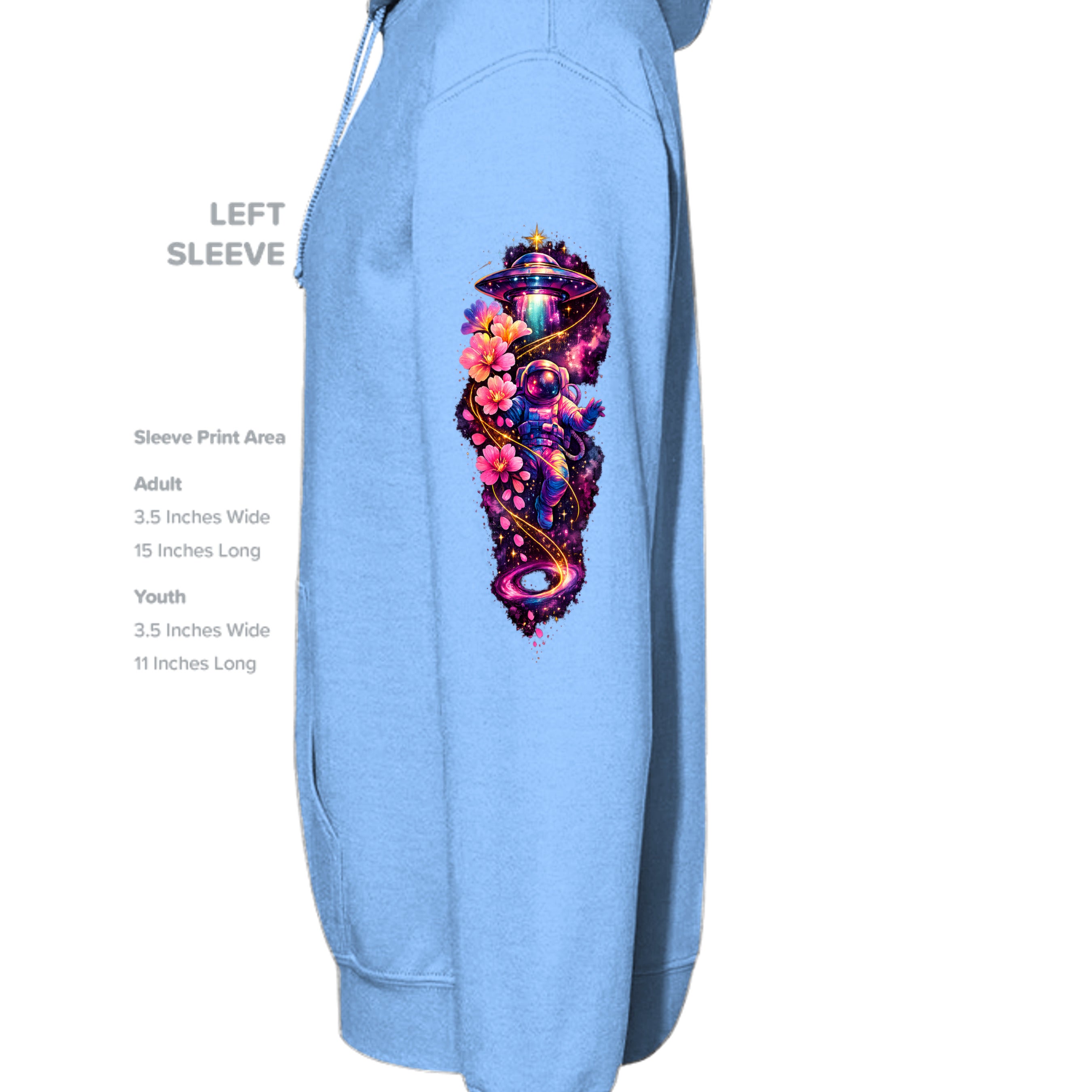 CAROLINA BLUE - G185 - SLEEVE_LEFT