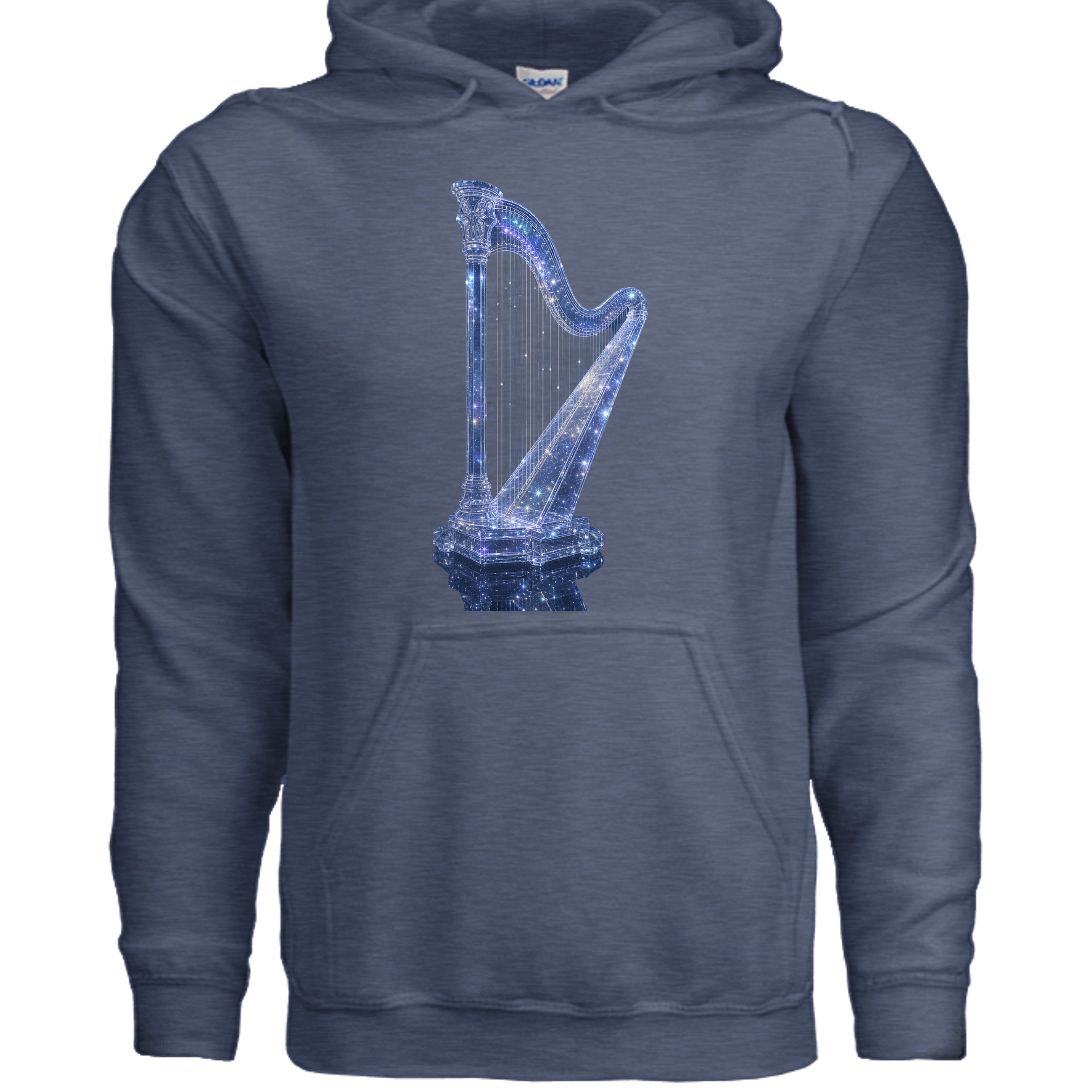 Heather Sport Dark Navy - G185 - FRONT