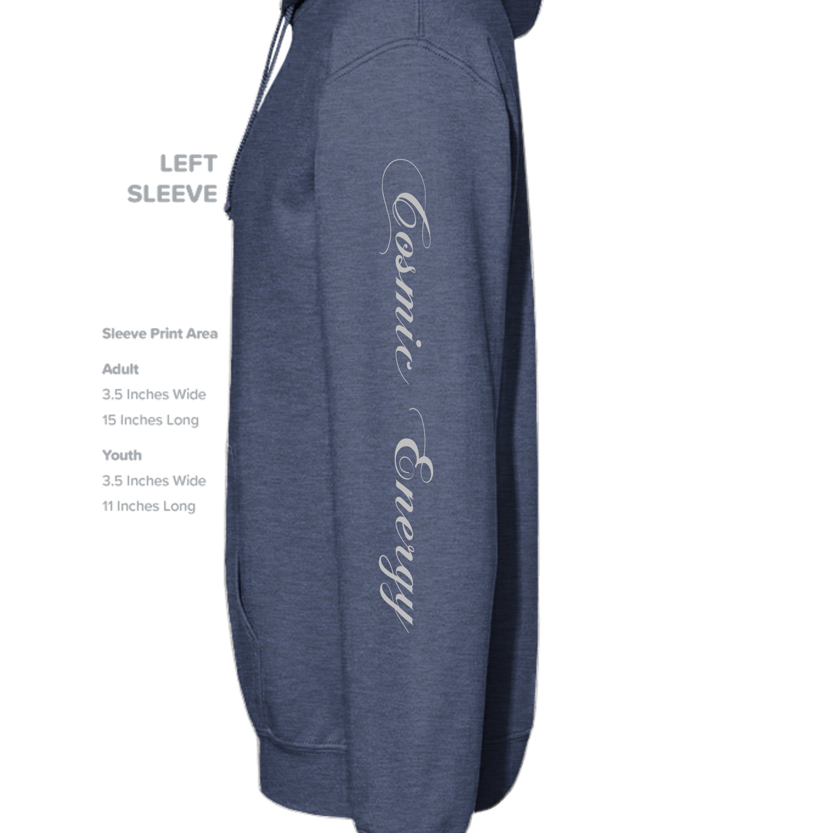 Heather Sport Dark Navy - G185 - SLEEVE_LEFT