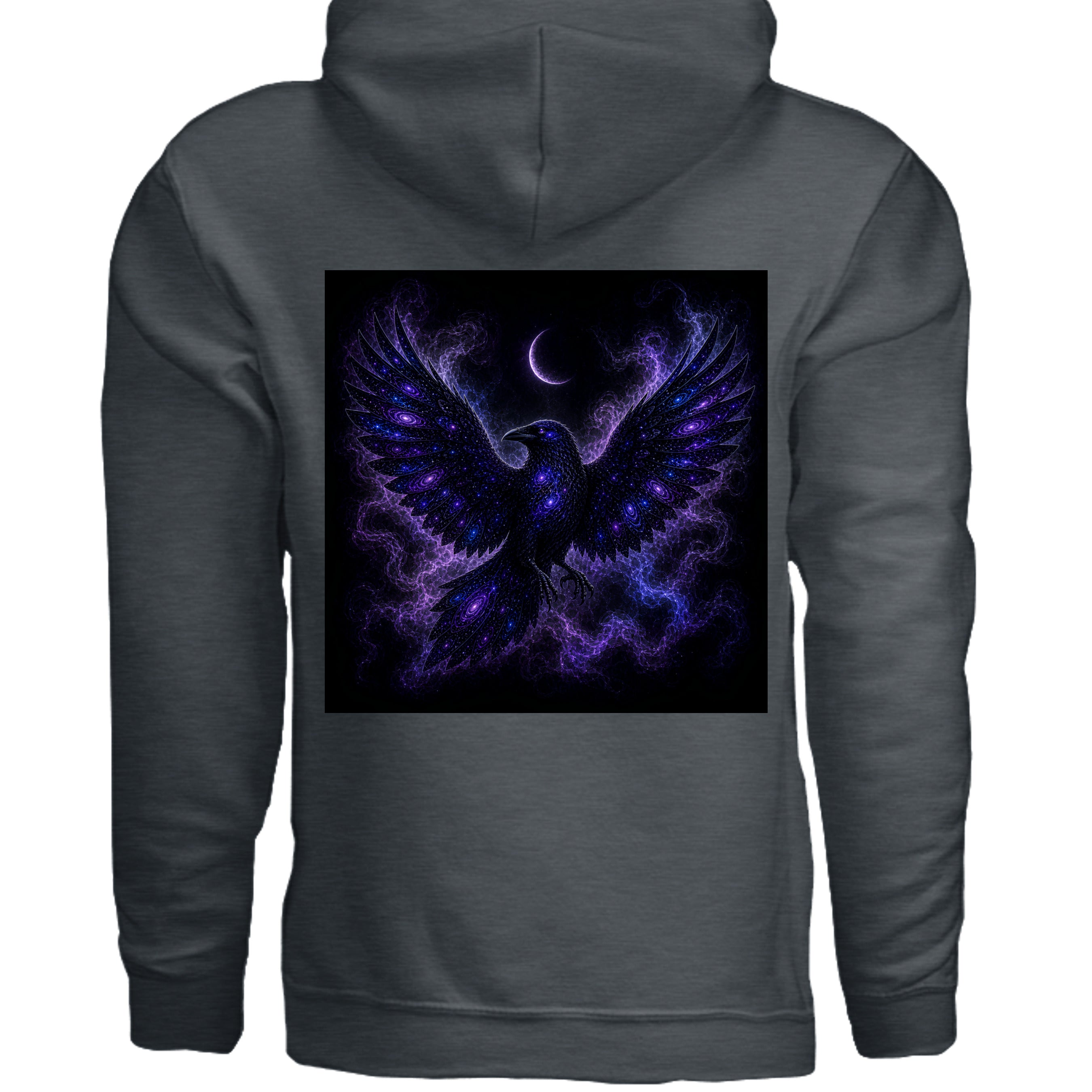 DARK HEATHER - SF500 - BACK