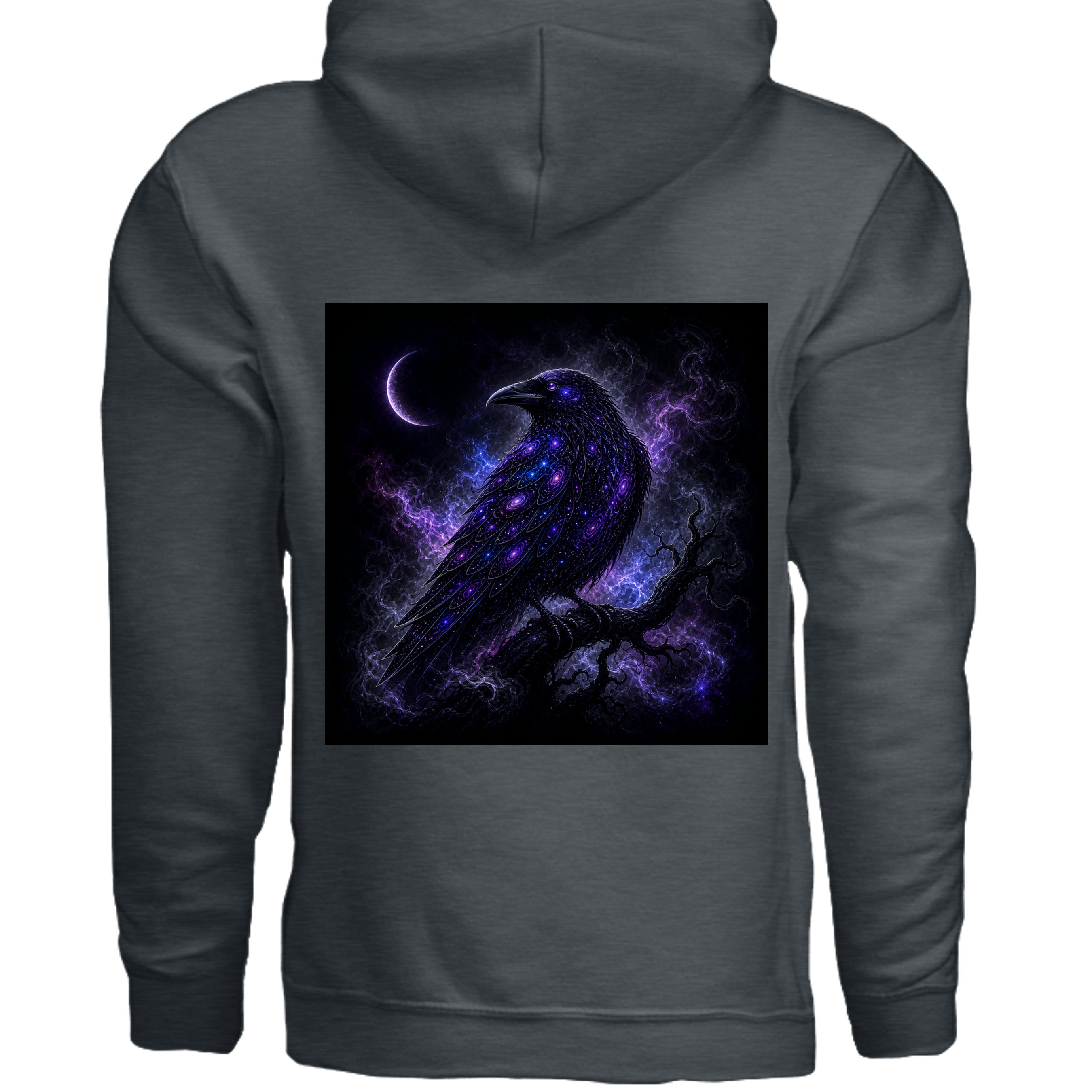 DARK HEATHER - SF500 - BACK