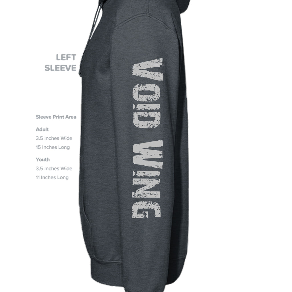 DARK HEATHER - SF500 - SLEEVE_LEFT