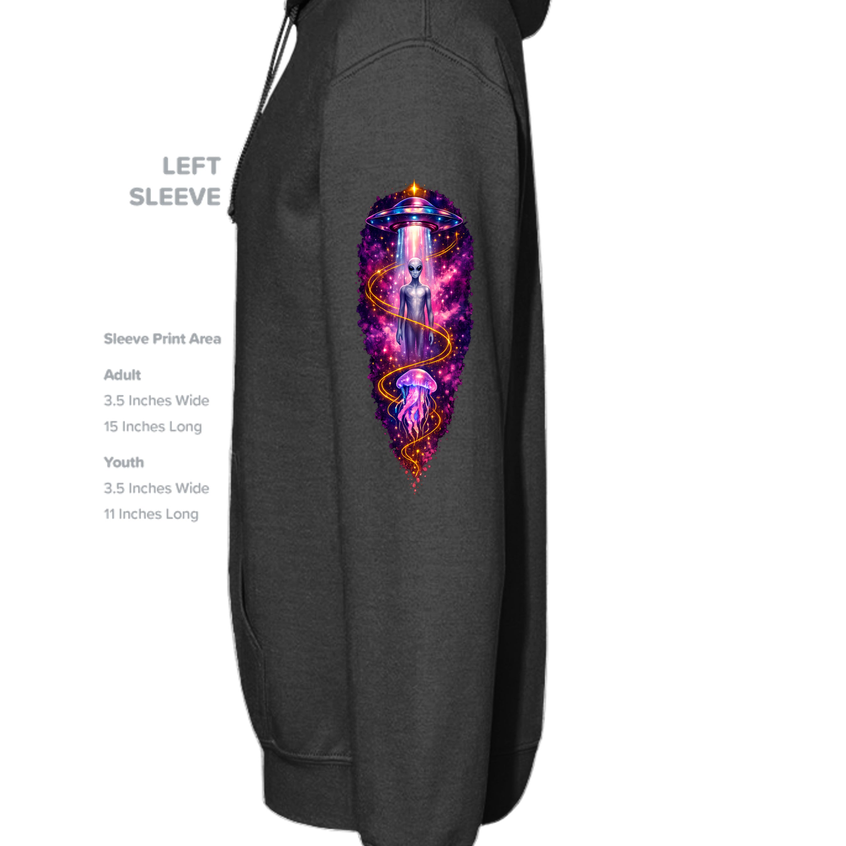 Jet Black - PC90H - SLEEVE_LEFT