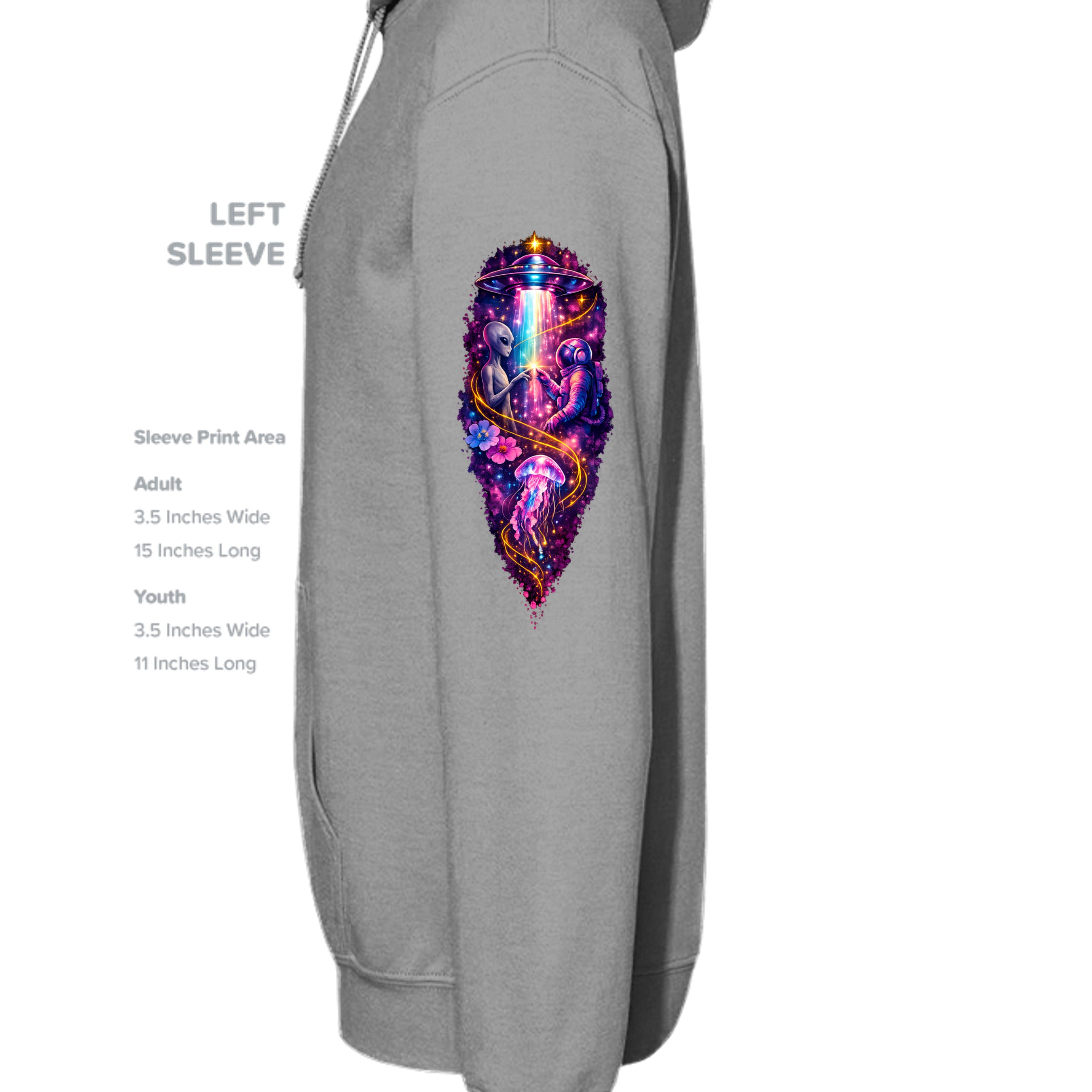 Dark Heather Grey - PC90H - SLEEVE_LEFT